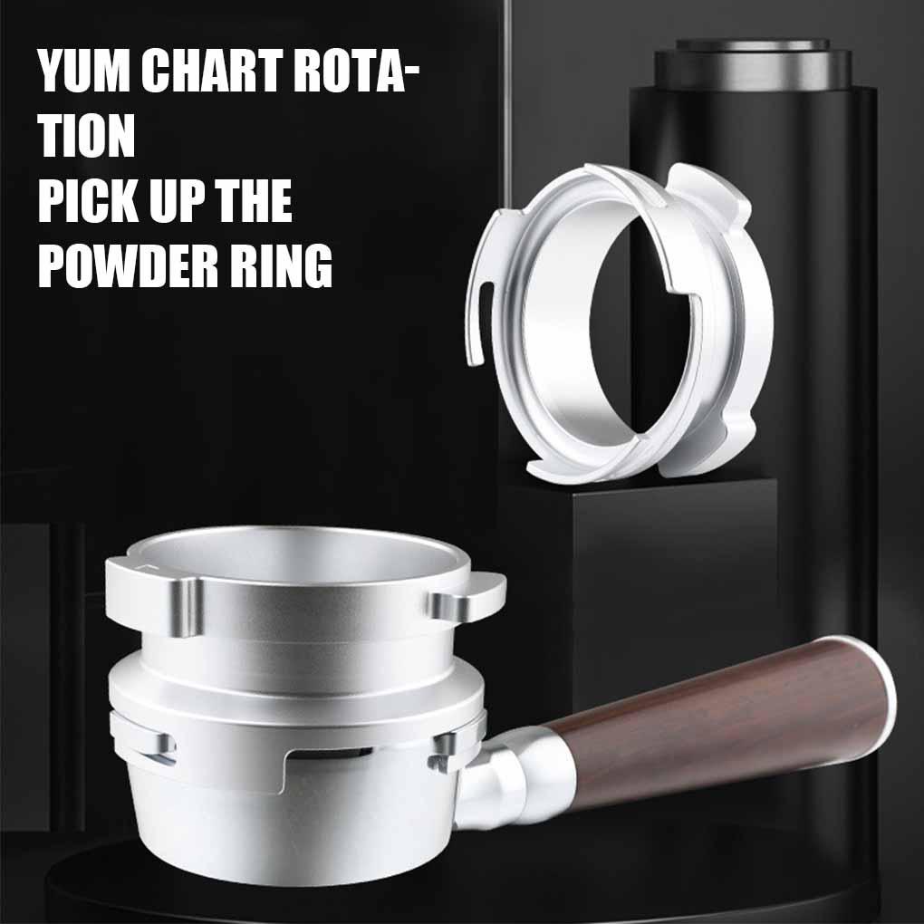 Aluminium Bubuk Kopi Menerima Dosis Ring 58MM Aksesoris Loop Isi Ulang Rings Dapur Untuk Mesin Alat Brewing Bowl