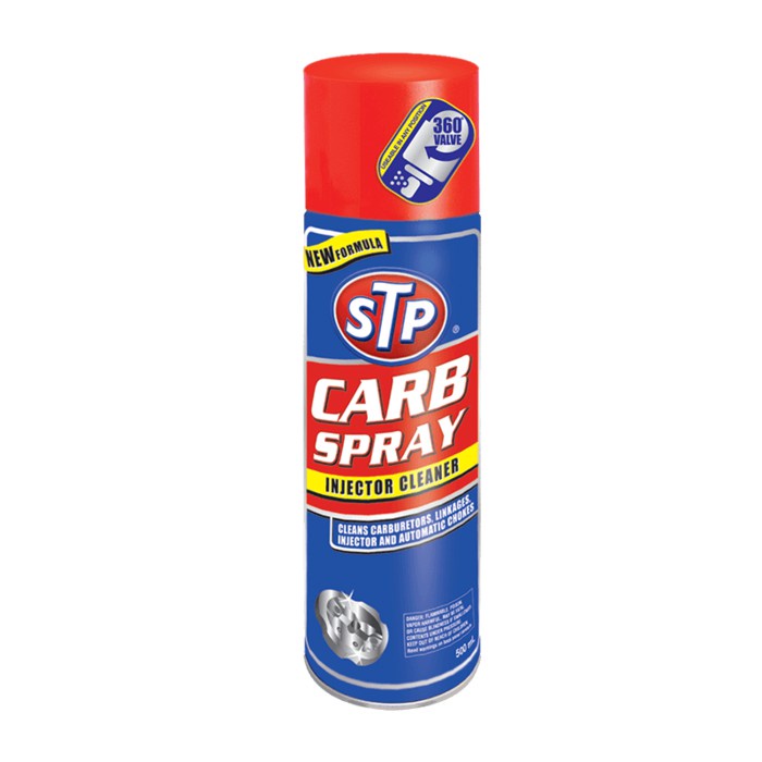 STP Carb Spray & Injector Cleaner 500 mL Pembersih Karburator Mobil Motor
