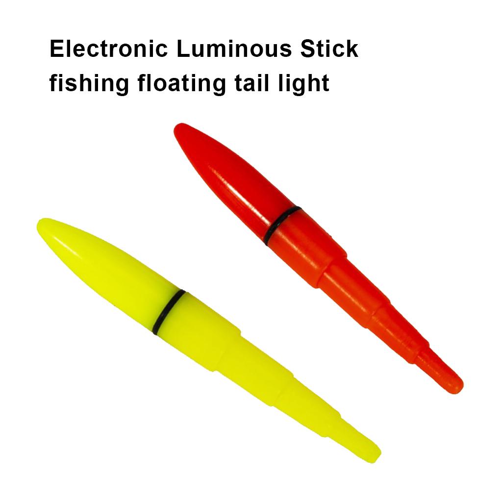 Huit 3 Pcs Memancing Cahaya Listrik Warna Tinggi Terang Lure Lamp Tools Mengapung Luminous Perangkat Menarik Tackle