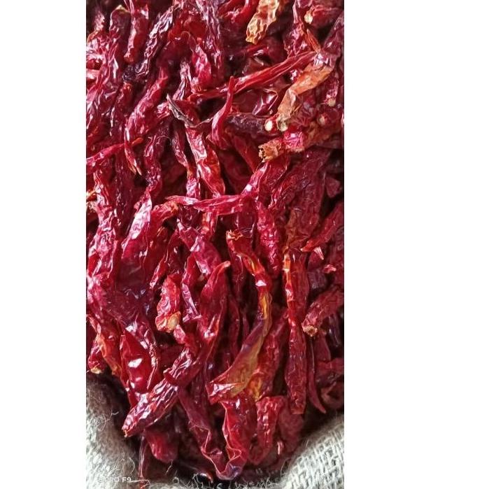 

❉ Cabe Merah Kering Keriting 1 Kg Kilogram Tanpa Tangkai Import! Fresh!!! ✱