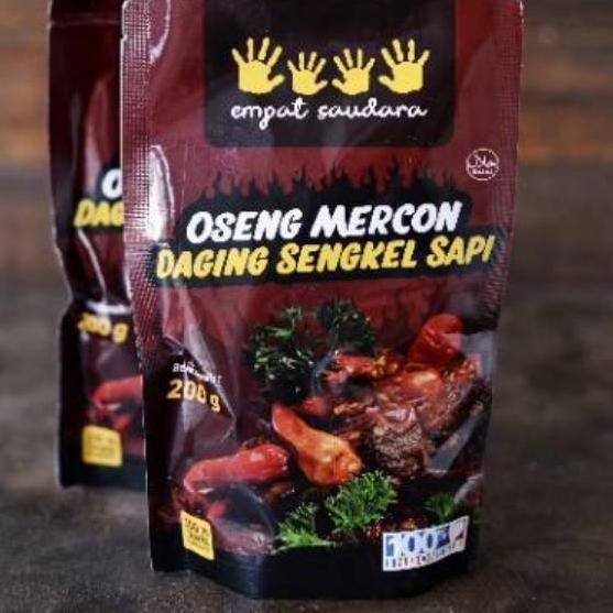 

► Oseng Mercon Sengkel Sapi 200gr (SANGAT PEDAS) ➽