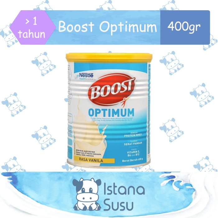 

[ COD ] Boost Optimum Susu Bubuk Kaleng 400gr