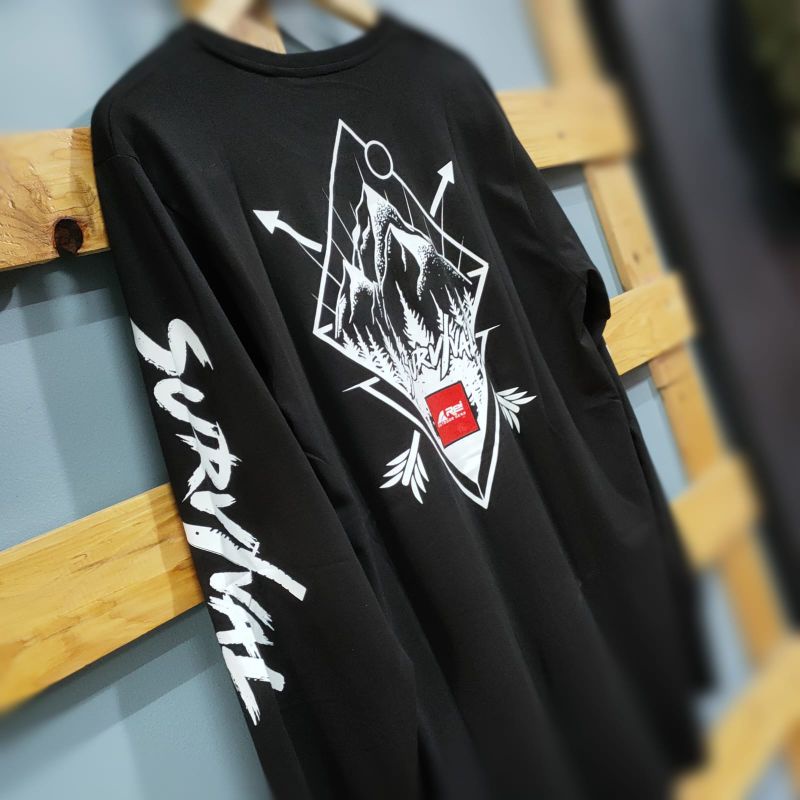 Kaos Panjang Rei Survival Kaos Gunung Rei Original
