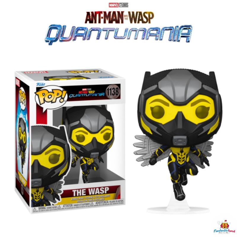 Original Funko POP Marvel Ant-Man & The Wasp : Quantumania - The Wasp #1138