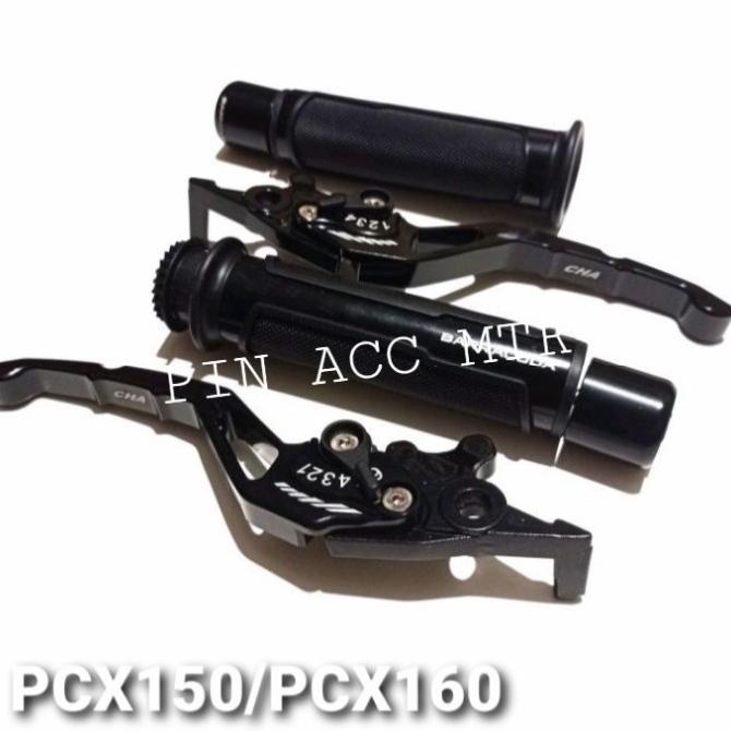Paket Variasi Pnp Pcx150/Pcx160 Hangrip Gas Barracuda + Handle Rem