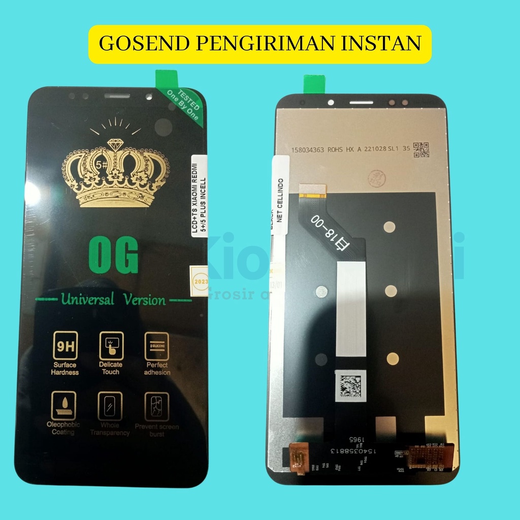 LCD XIAOMI 5+/5 PLUS KUALITAS BAGUS UNIVERSAL VERSION