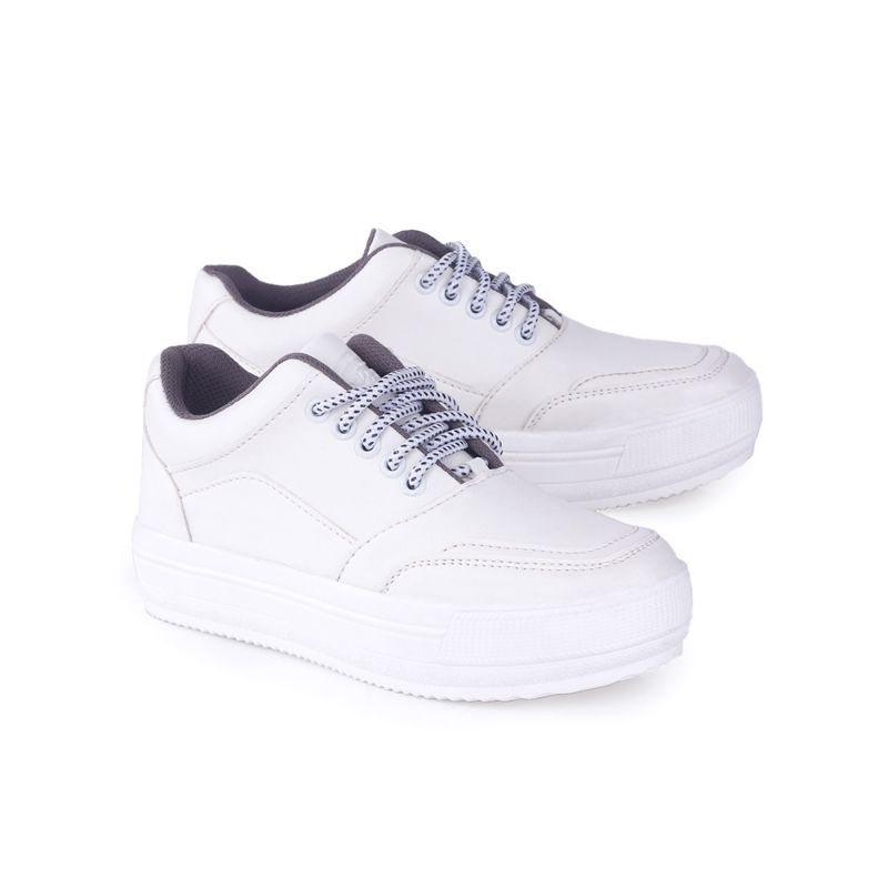 Sepatu Sneakers Wanita Putih Terbaru | Sepatu Sport Shoes White