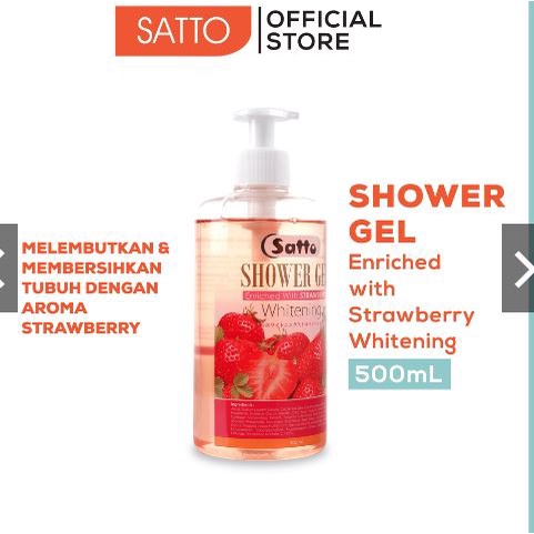 Satto Shower Gel  - Botol 500 ml