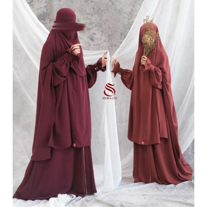 PL Gamis Classic Aisyah Sidra Cinnamon