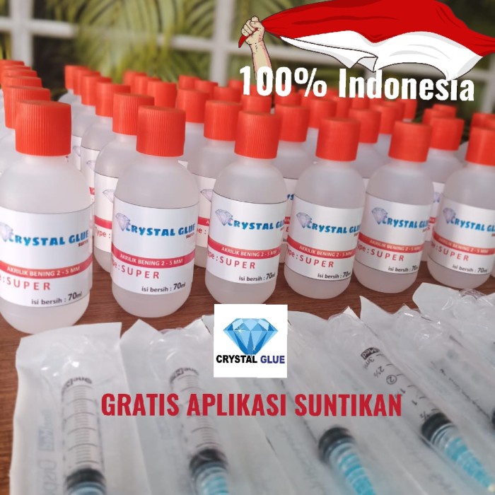 

Tape Lem Akrilik Super / Lem Acrylic / Lem Mika / Lem Crystal Glue