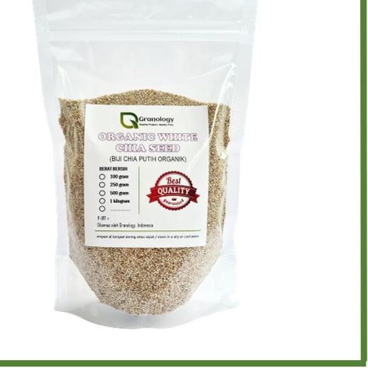 

♧ Organic White Chia Seed Peru (500 gram) by Granology ✸
