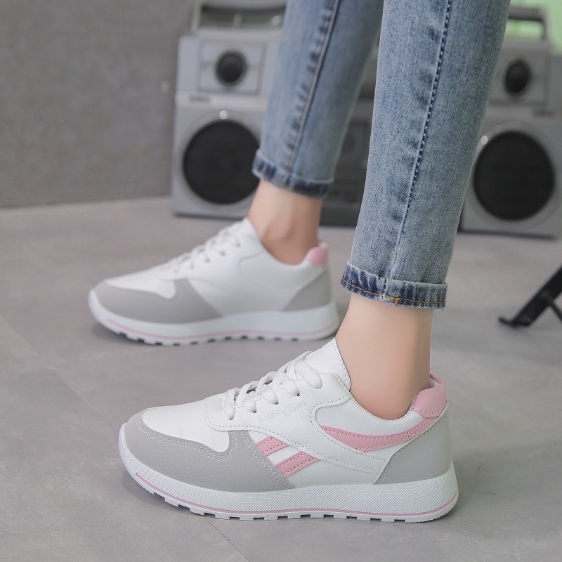 COD BAYAR DITEMPAT!!! 20378 Sepatu Sneakers Casual Wanita Model Trendy Kekinian