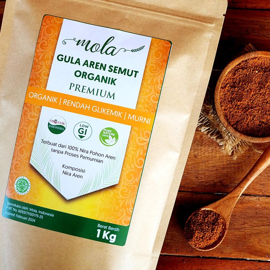 

✻ Gula Aren Semut Organik 1 Kg Premium ☞