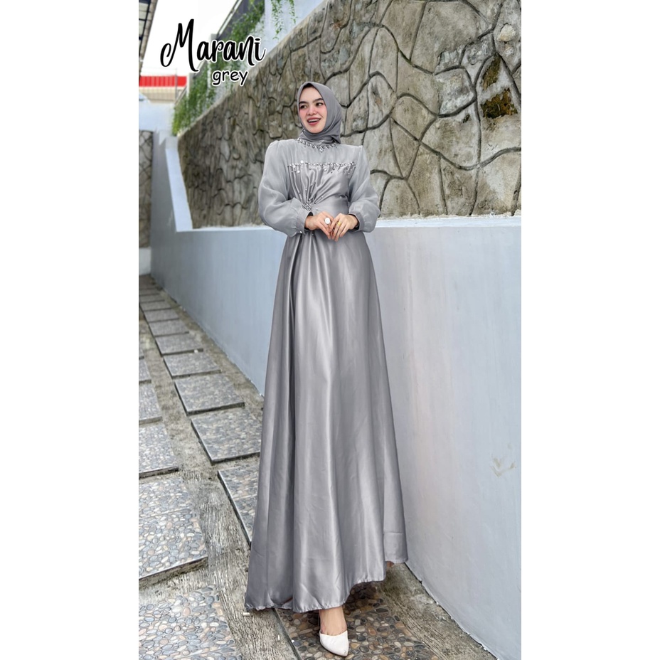 MARANI Gamis kondangan gaun pesta muslimah