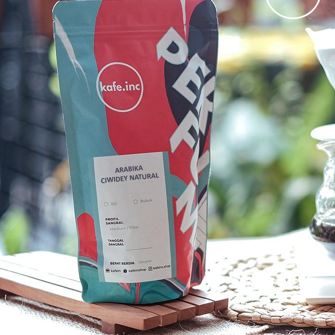 

❂ Kopi Arabika Ciwidey Natural 200 Gram Perfume Series Kafein ☇