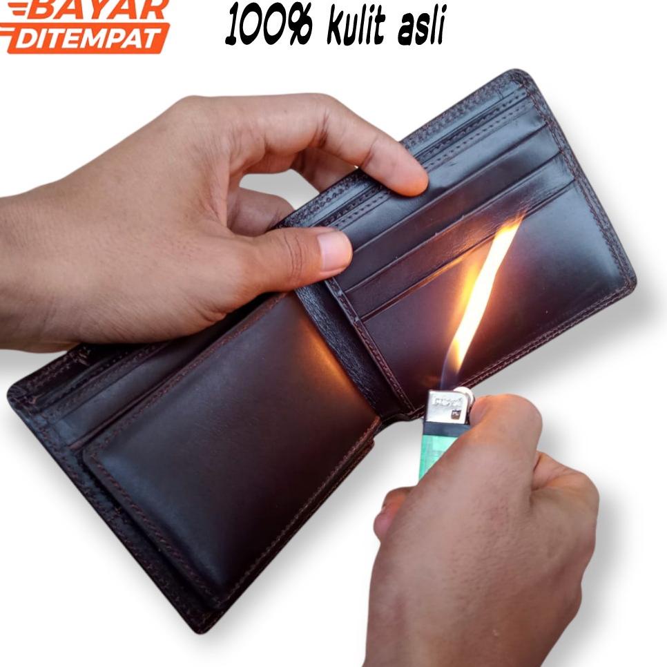 Harga Termurah Dompet Pria 100% Kulit Asli// Dompet Pria Kulit Asli // Dompet  Kulit Pria Distro // 