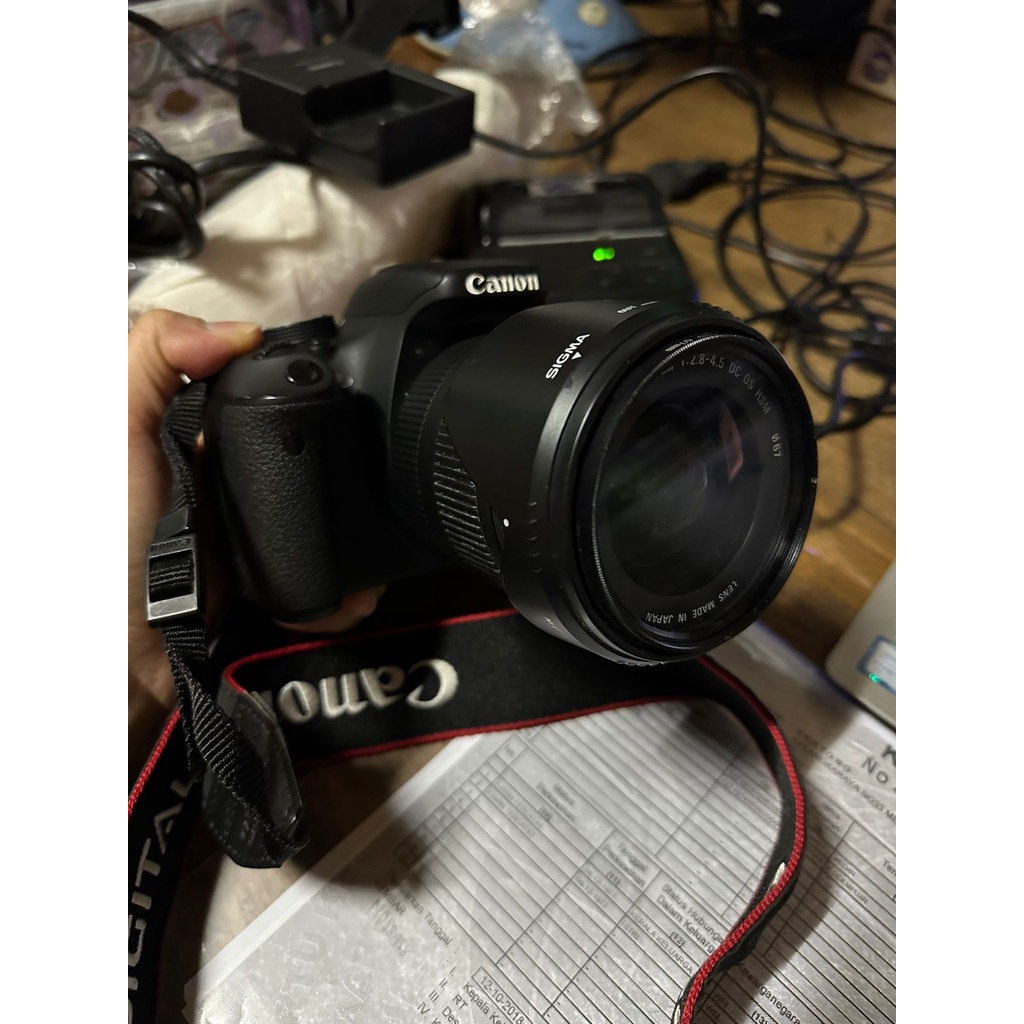 Camera Canon Eos 500D Fullset second