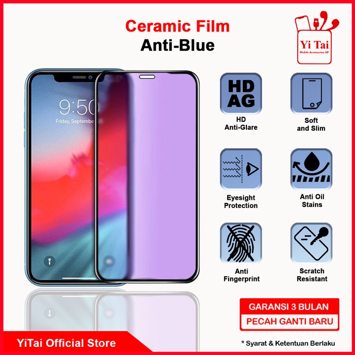 YI TAI - Ceramic Matte Anti Blue Advan G5 G5 Lite G5 Plus G9 Pro