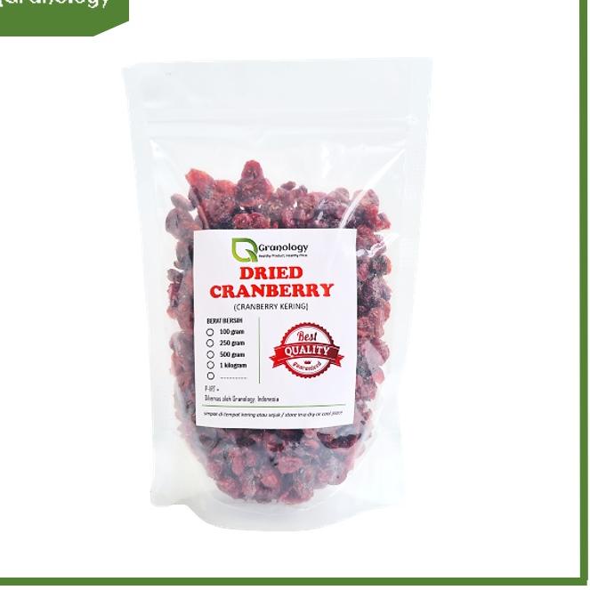 

► Cranberry Kering / Dried Cranberry (500 Gram) by Granology ✯