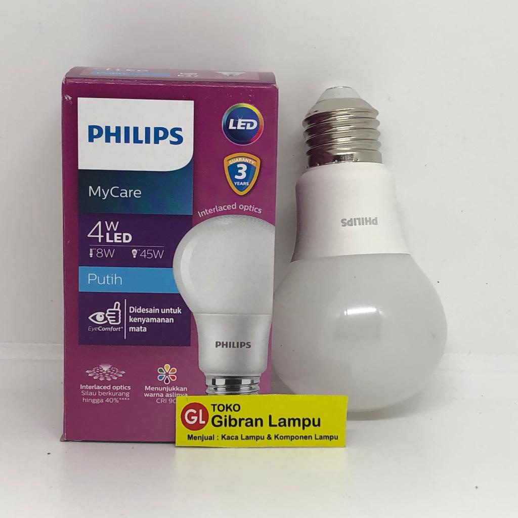 Lampu LED Philips Watt Kecil 3w 4w 6w 8w 10w 12w - LED Bulb Philips MyCare 3 4 6 8 10 12 All Watt