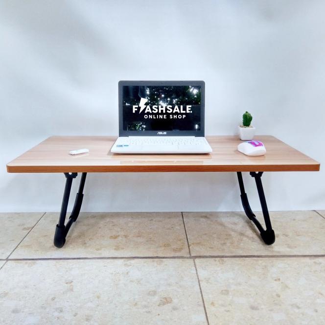 Meja Lipat Lesehan Ukuran 80X40 / Meja Laptop / Meja Belajar Lipat