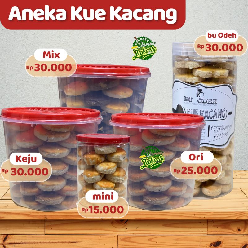 

aneka kue kacang asli jember