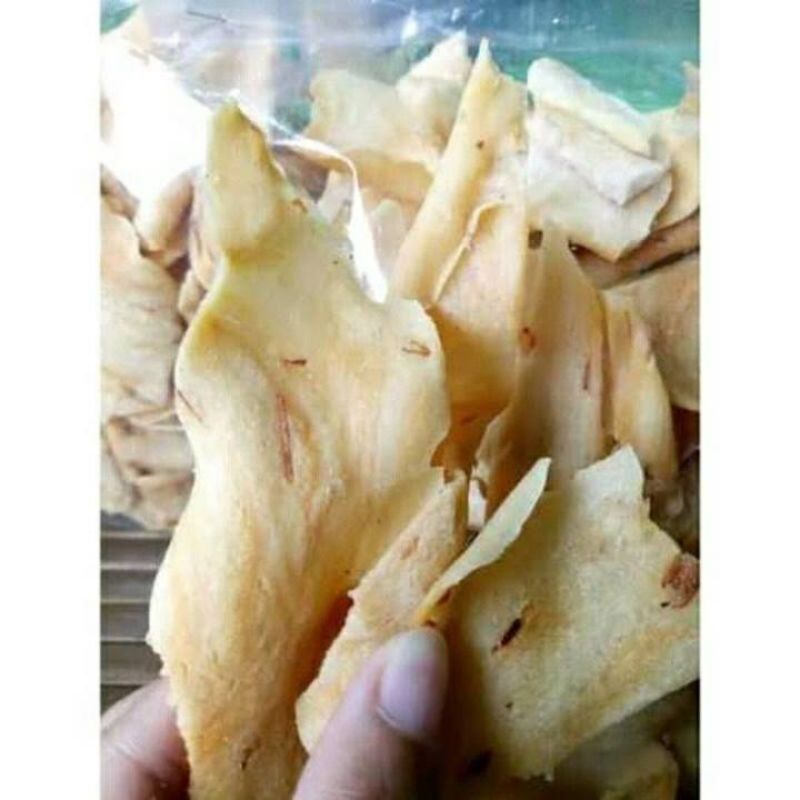 

(2.5Kg)KERIPIK BAWANG / ATOS - ATOS ENAK MURAH Kemasan Karton 2.5 Kg