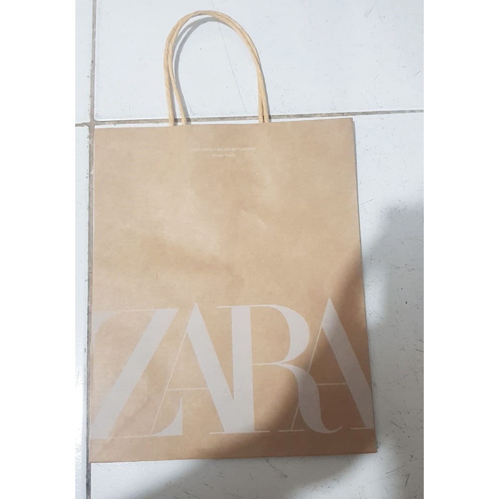 [COD] Paper Bag Za'ra / Shopping Paper Bag Za'ra