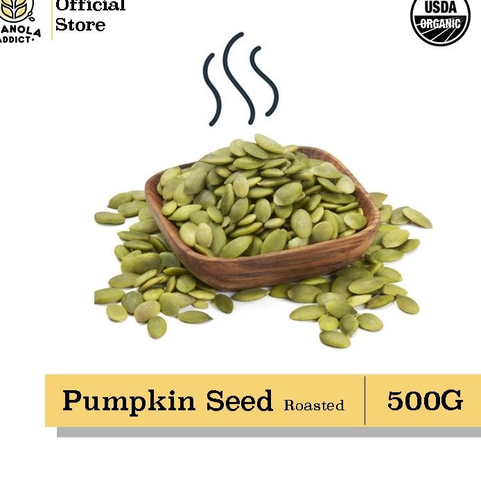

➦ Granola Addict - Roasted Pumpkin Seed / Biji Labu Panggang 500G ♕