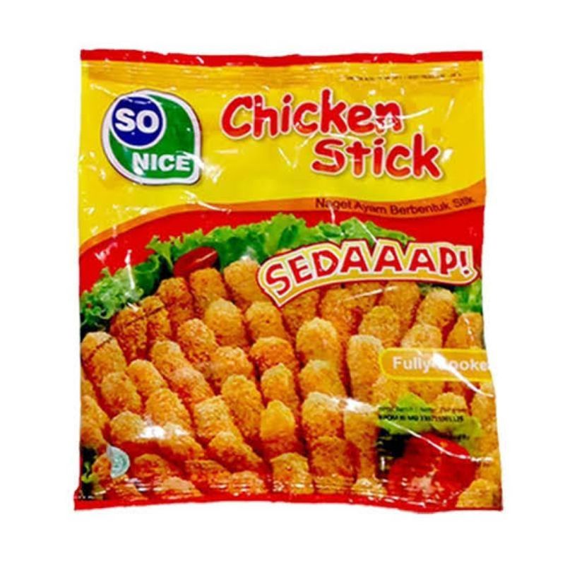 Nugget Stick Ayam So Nice 500 gr (Frozen Food)