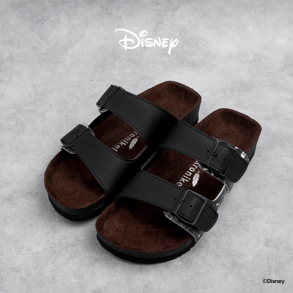 KRONIKEL DISNEY B&amp;W DAILY SANDALS - Black