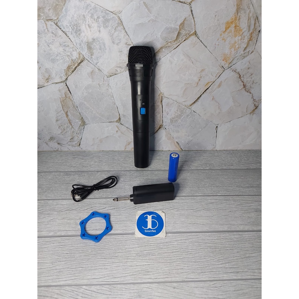 Mic Wearless Murah Fleco F M02 Mikropon Tanpa Kabel ORIGINAL M-02