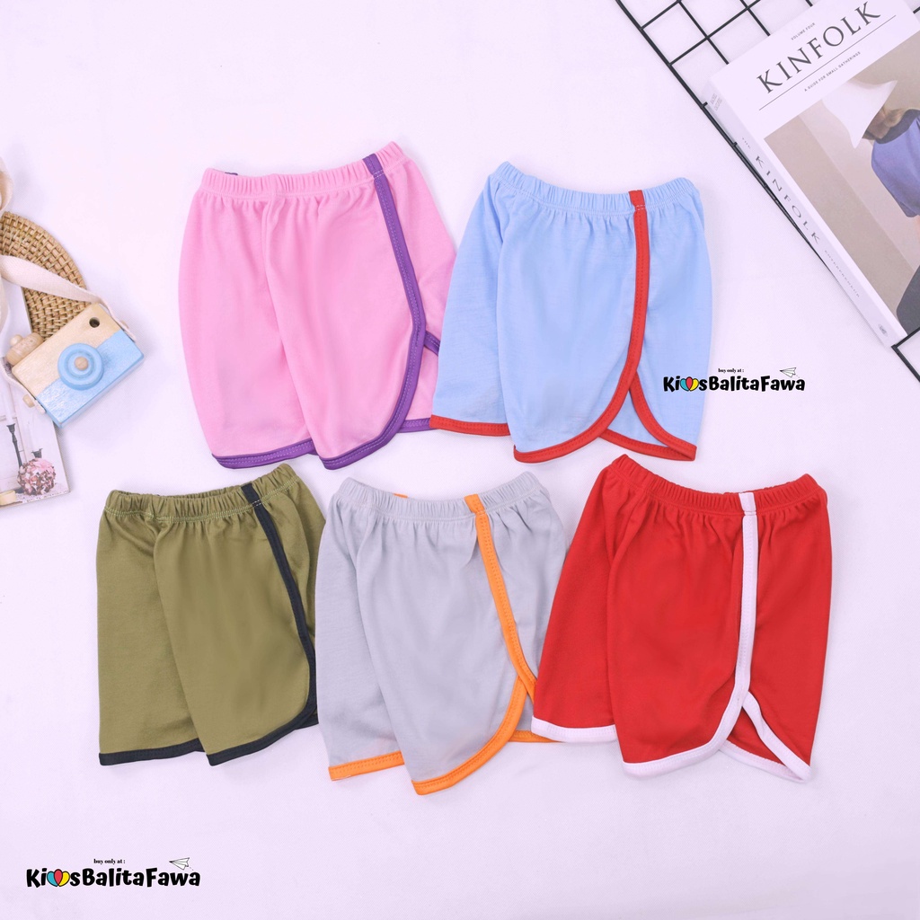 List Short Pants Anak Perempuan uk 3-15 Tahun / Celana Pendek Polos Anak TK SD ABG Remaja Dalaman Pendek Murah Adem Babycinnamon