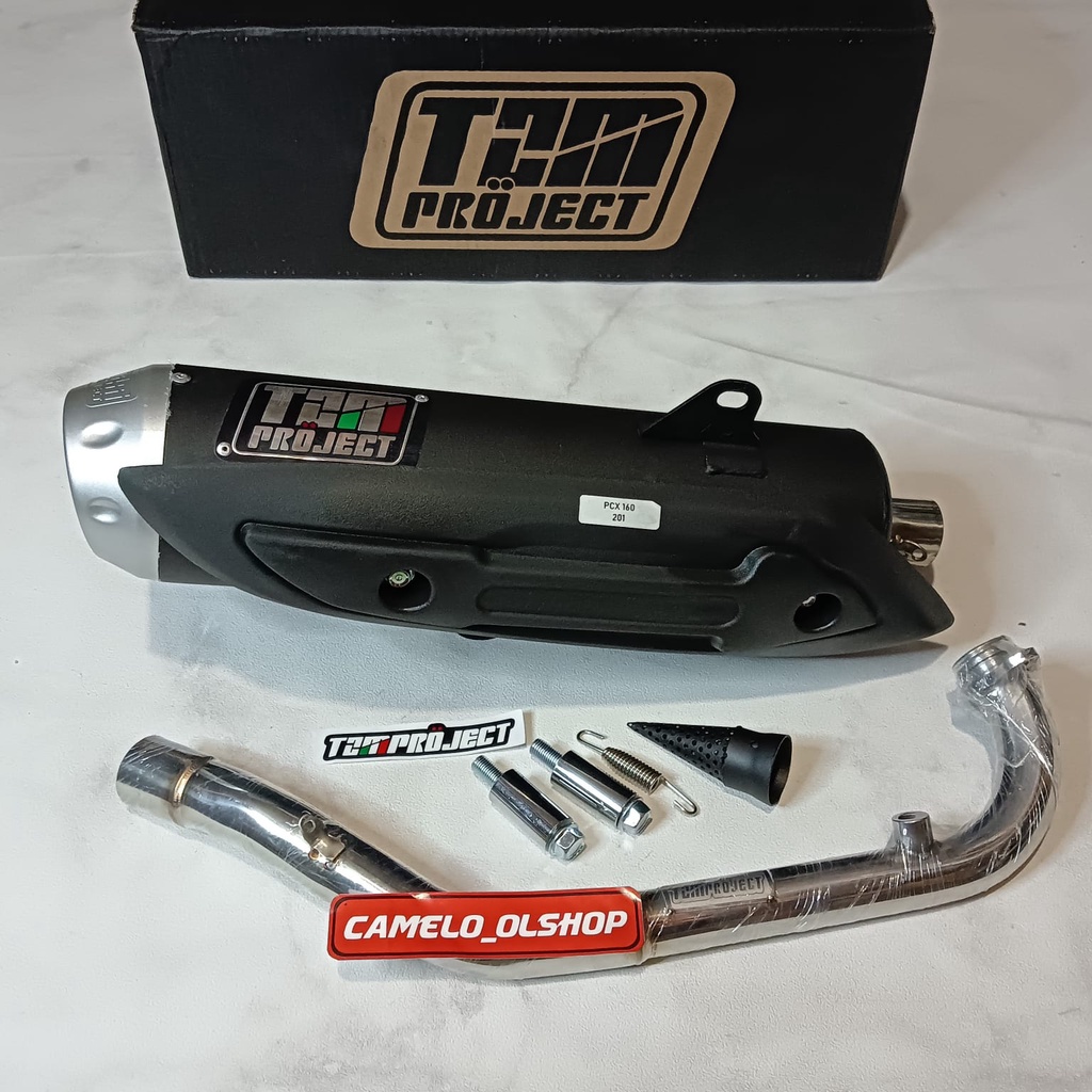 KNALPOT TZM PROJECT RACING PCX NEW 160 / KNALPOT RACING TZM PCX 160 / KNALPOT CMS TZM PCX NEW 160