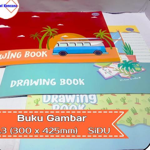 

kodeR7d7C Buku Gambar Drawing Book A3 SiDU