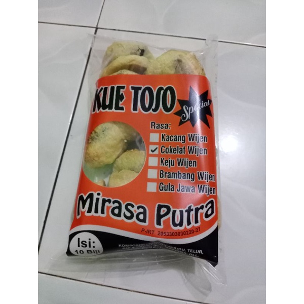 

kue toso ( Roti bokong)