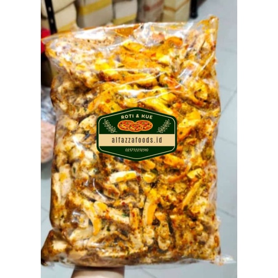 

Stik Basreng Pedas Daun Jeruk
