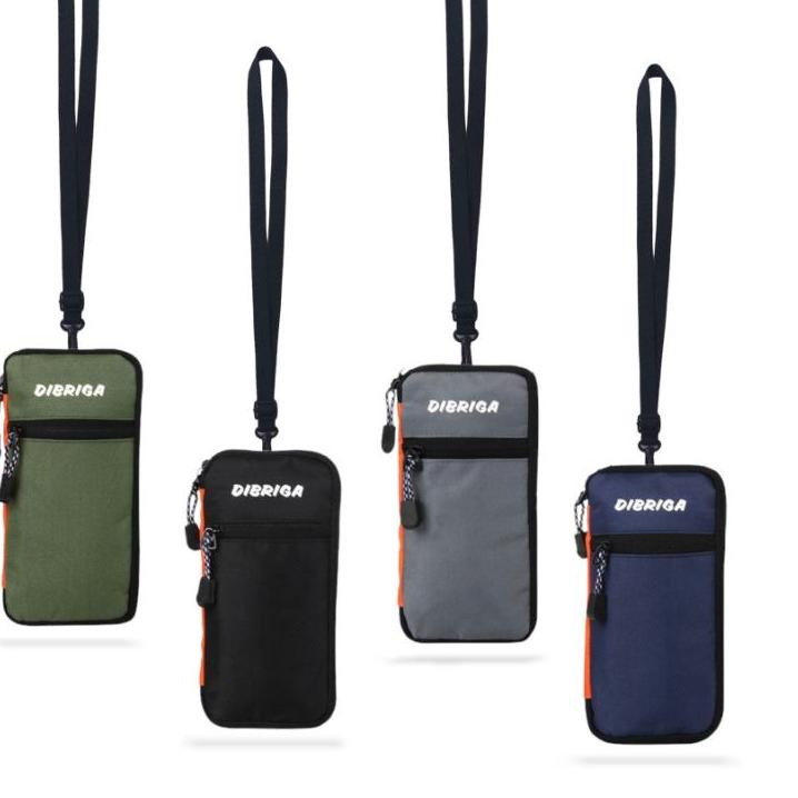 KAL514 Dibriga Ricci - Hanging Wallet Phone Touchscreen | Dompet Gantung Hp | Tas Gantung Leher / Se