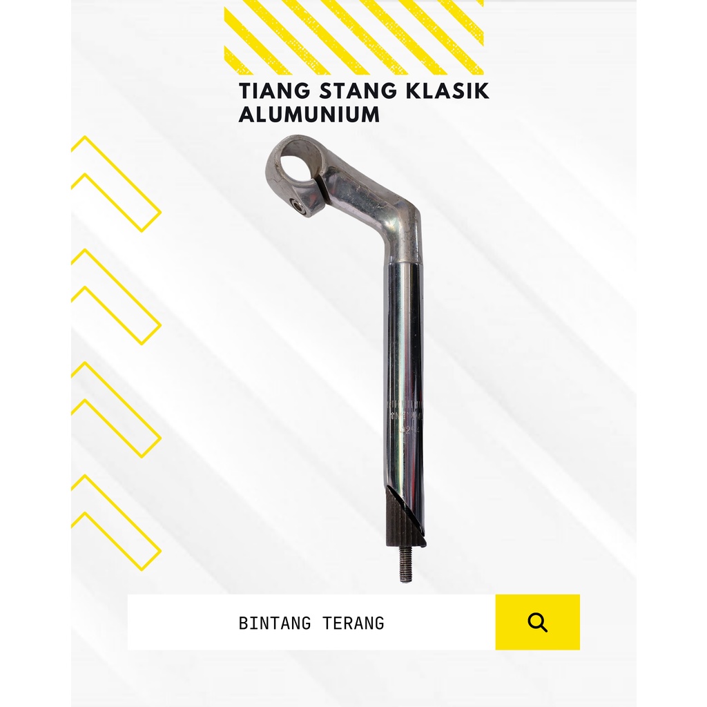 Tiang Stang Klasik Collector Item/Tiang Stang Sepeda Model Klasik/Tiang Stem Sepeda Gunung MTB Seped