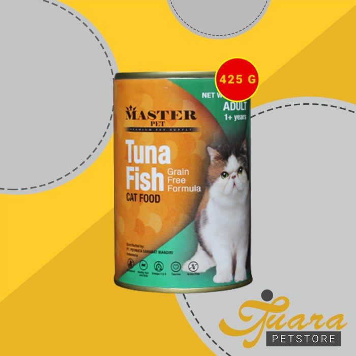 Makanan Kucing Kaleng Master Wet Cat Food Can