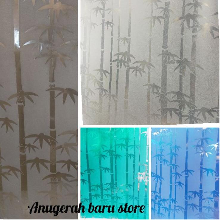 Original Fiber pagar plastik penutup pagar motif Bambu Lite 