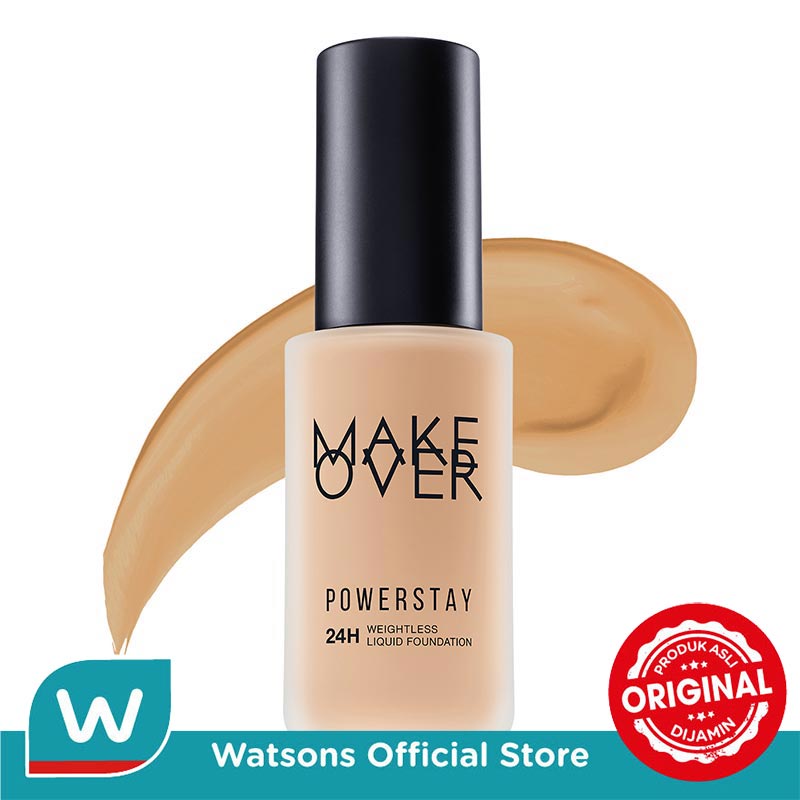 Make Over Powerstay Weightless Liquid Foundation W42 - Warm Sand 33ml
