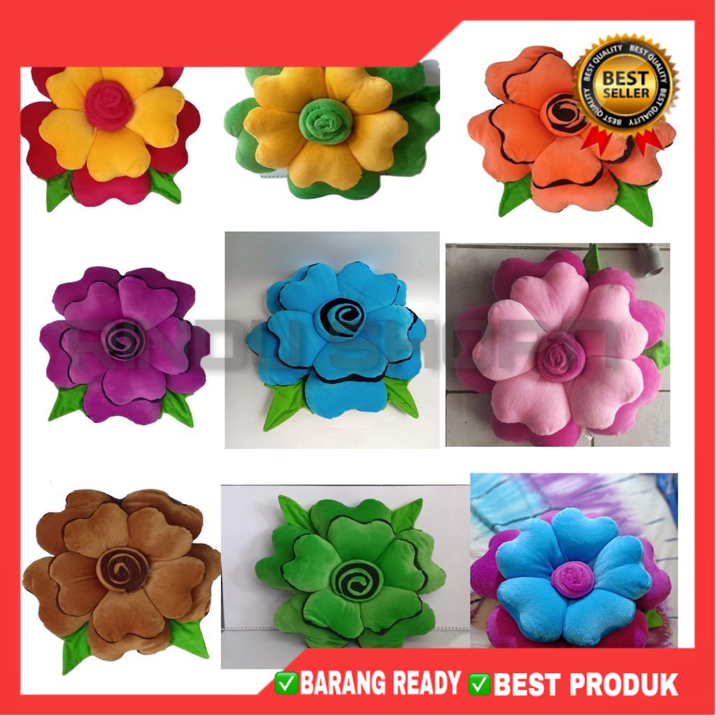 (RS)BANTAL  KURSI SOFA BUNGA MAWAR BANTAL BUNGA BANTAL SOFA