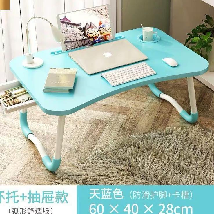 ✱ Meja Belajar USB Meja Laptop Laci Meja Lipat USB + Laci ➮