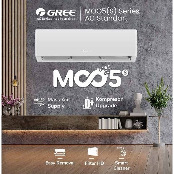 AC Gree GWC-18MOO5S 2PK 1600 Watt