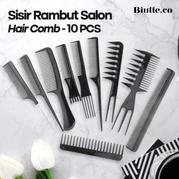 Paket Sisir Perlengkapan Salon All In 10 Pcs