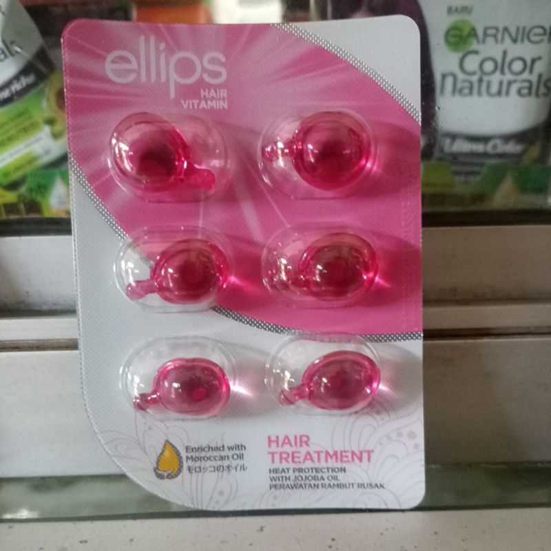 Ellips vitamin rambut saset blister isi 6 butir