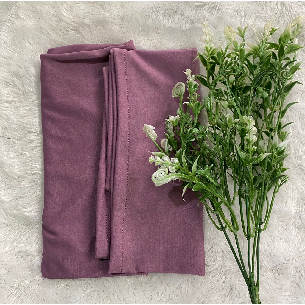 Hijab Instan jersey segitiga|| Jilbab segitiga jersey instan-lavender