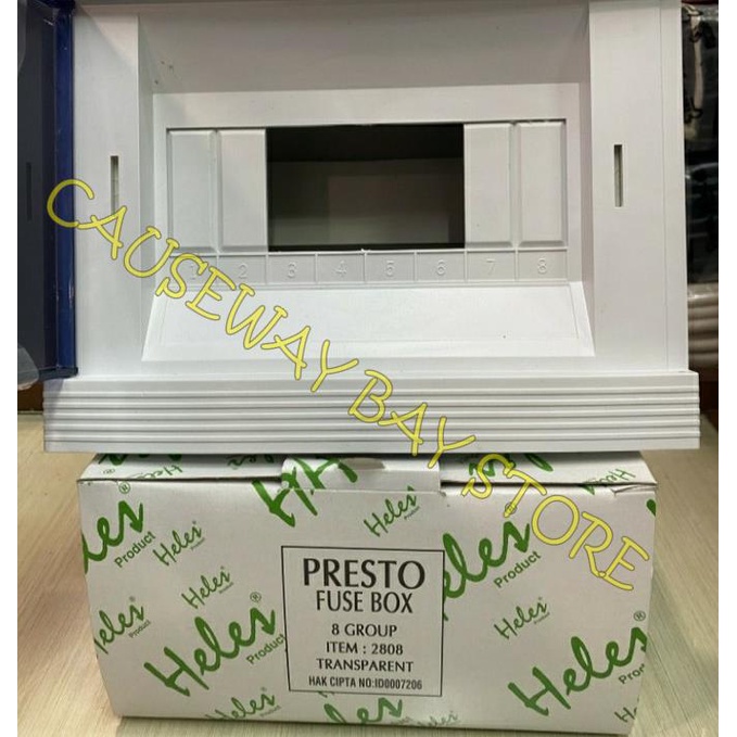 BOX MCB 8 GROUP PRESTO