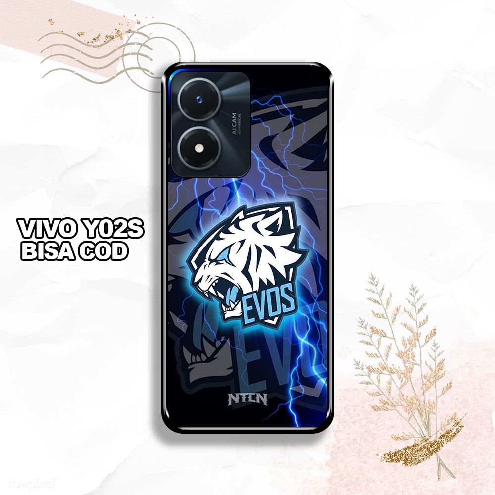 Case Vivo Y02S Hardcase 2D Glossy Case Motif EVOS Terbaru - Custom Case - Casing - Hardcase - Softca